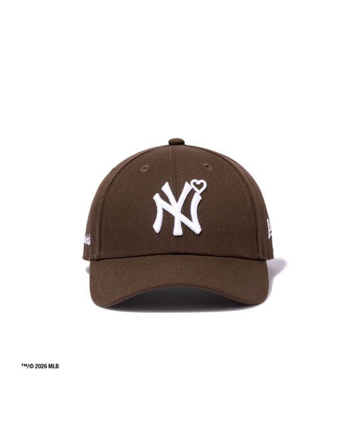 BASICKS（ベイシックス）の「x Newera Yankees Cap（キャップ・レディース・ブラウン・FREE）」の2枚目の写真