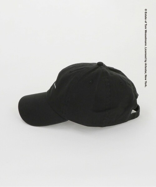 BEAUTY&YOUTH UNITED ARROWS（ビューティーアンドユースユナイテッドアローズ）の「＜Tom Wesselmann × BEAUTY&YOUTH＞name キャップ ブラック（キャップ・メンズ・ブラック・FREE）」の3枚目の写真