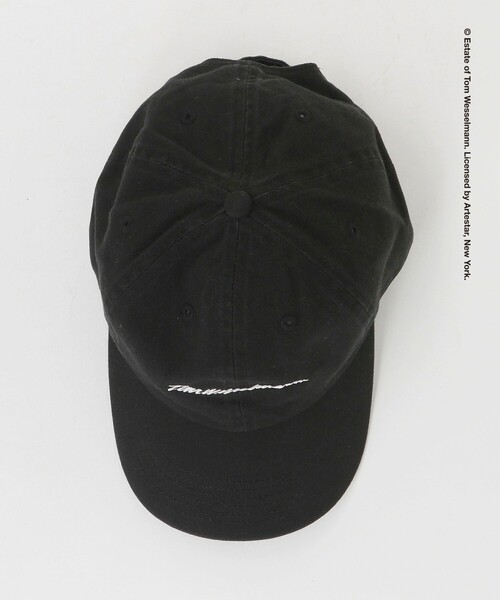 BEAUTY&YOUTH UNITED ARROWS（ビューティーアンドユースユナイテッドアローズ）の「＜Tom Wesselmann × BEAUTY&YOUTH＞name キャップ ブラック（キャップ・メンズ・ブラック・FREE）」の5枚目の写真