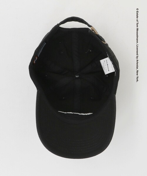 BEAUTY&YOUTH UNITED ARROWS（ビューティーアンドユースユナイテッドアローズ）の「＜Tom Wesselmann × BEAUTY&YOUTH＞name キャップ ブラック（キャップ・メンズ・ブラック・FREE）」の6枚目の写真