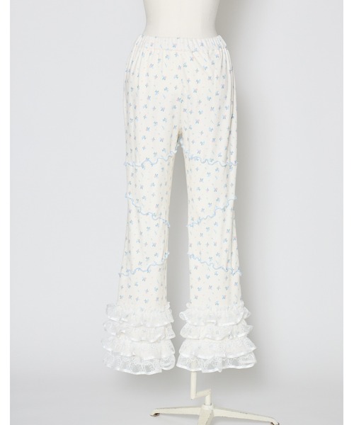 Lolime by mellfy memory(ロリミー バイ メルフィーメモリー)の「flower waffle lace pants(その他パンツ・レディース・ピンク/ブルー・M/LL)」の22枚目の写真