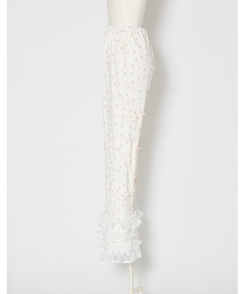 Lolime by mellfy memory(ロリミー バイ メルフィーメモリー)の「flower waffle lace pants(その他パンツ・レディース・ピンク/ブルー・M/LL)」の15枚目の写真