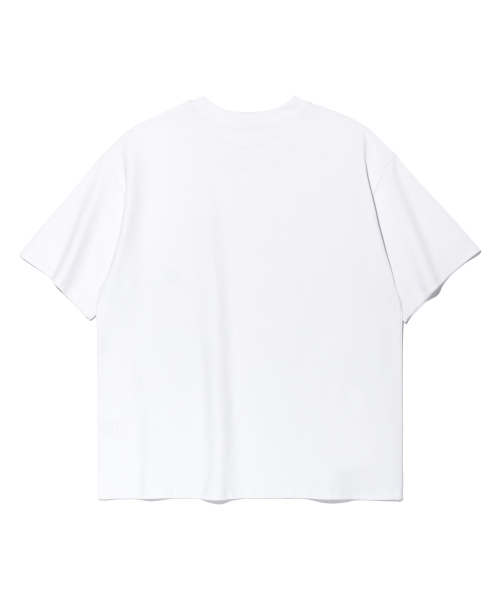 ANNOYED(アノイド)の「スマイルロゴ半袖Tシャツ LQ7TU436_WHITE(Tシャツ/カットソー・メンズ・その他・90/95/100/105)」の2枚目の写真