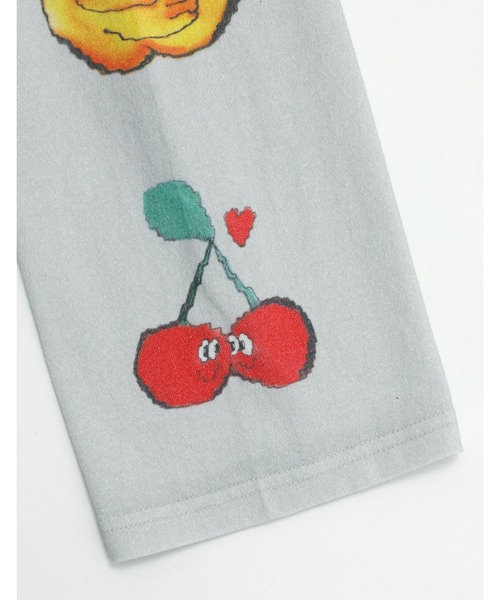 Little sunny bite(リトルサニーバイト)の「★Little sunny bite★anna hopman x little sunny bite smile long tee 26SS(Tシャツ/カットソー・レディース・ピンク/ブルー/ライトグレー・MEDIUM/SMALL)」の12枚目の写真