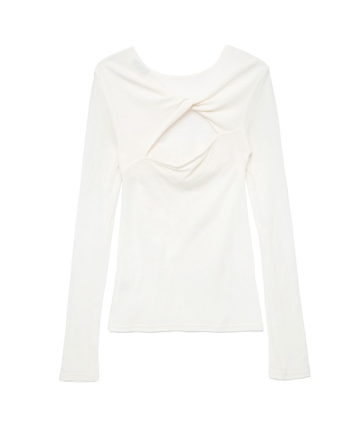 IRIS47(イリスフォーセブン)の「【IRIS 47】fault tops/フォルト トップス dress36(Tシャツ/カットソー・レディース・ブルー/ホワイト/ブラウン・FREE)」の9枚目の写真