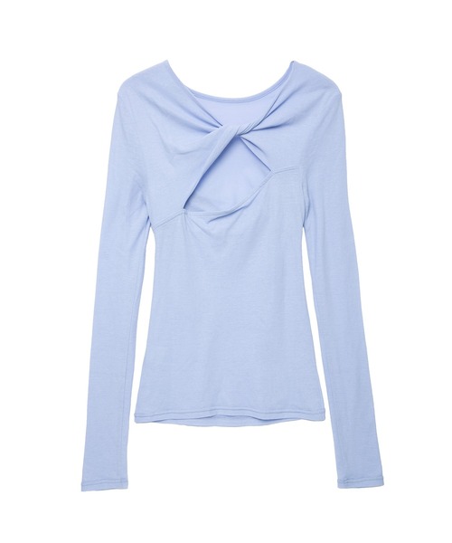 IRIS47(イリスフォーセブン)の「【IRIS 47】fault tops/フォルト トップス dress36(Tシャツ/カットソー・レディース・ブルー/ホワイト/ブラウン・FREE)」の12枚目の写真