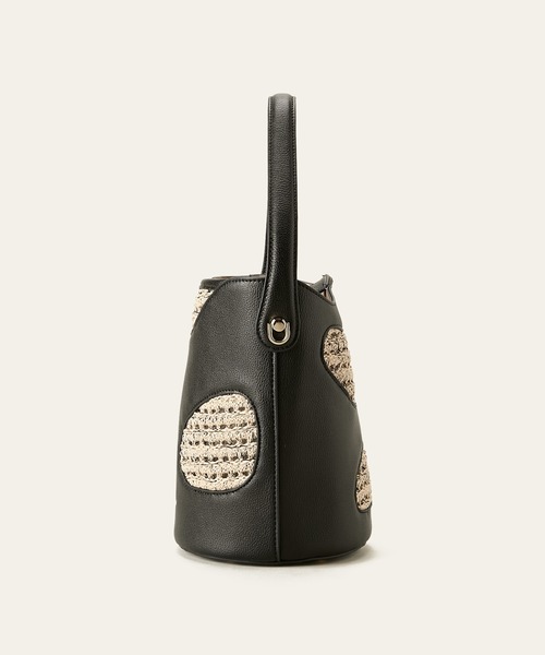 LE VERNIS(ル・ベルニ)の「LE VERNIS(ル・ベルニ)Hole digging bucket bag(ハンドバッグ・レディース・ブラウン/ブラック・FREE)」の15枚目の写真