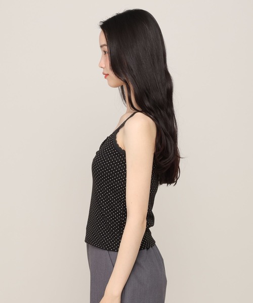 Heather(ヘザー)の「カップ付きヘンリーネックキャミ 815908(キャミソール・レディース・ホワイト系その他/アイボリー/ブラック系その他・S/M)」の20枚目の写真