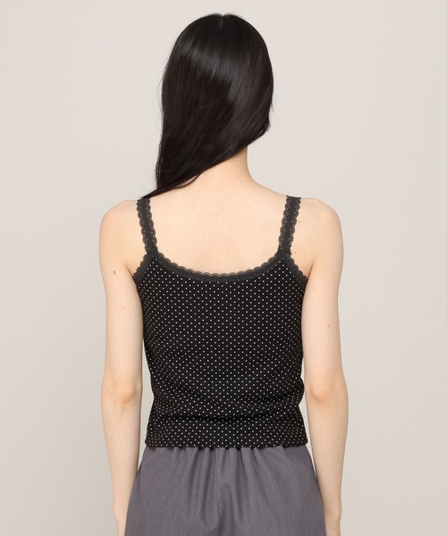 Heather(ヘザー)の「カップ付きヘンリーネックキャミ 815908(キャミソール・レディース・ホワイト系その他/アイボリー/ブラック系その他・S/M)」の21枚目の写真