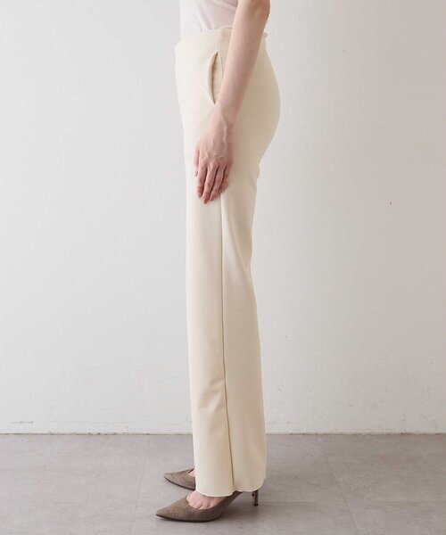 Whim Gazette（ウィムガゼット）の「【THE BAAT】 Flared pants/セットアップ可（その他パンツ・レディース・ブラック/アイボリー・MEDIUM）」の13枚目の写真