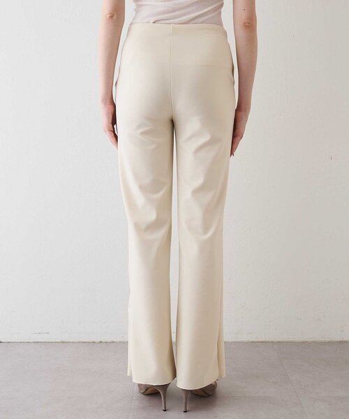 Whim Gazette（ウィムガゼット）の「【THE BAAT】 Flared pants/セットアップ可（その他パンツ・レディース・ブラック/アイボリー・MEDIUM）」の14枚目の写真
