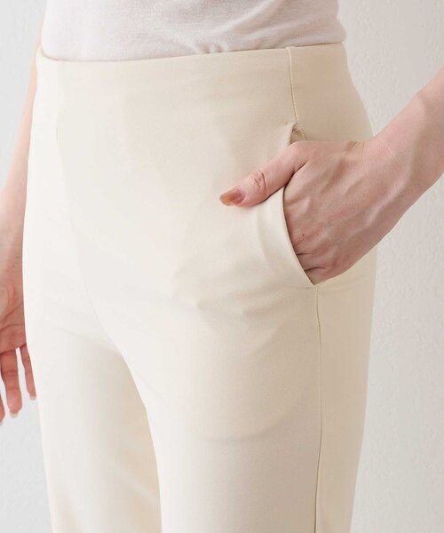 Whim Gazette（ウィムガゼット）の「【THE BAAT】 Flared pants/セットアップ可（その他パンツ・レディース・ブラック/アイボリー・MEDIUM）」の17枚目の写真