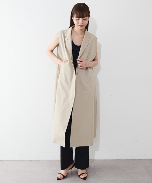 Whim Gazette（ウィムガゼット）の「【THE BAAT】 Flared pants/セットアップ可（その他パンツ・レディース・ブラック/アイボリー・MEDIUM）」の11枚目の写真