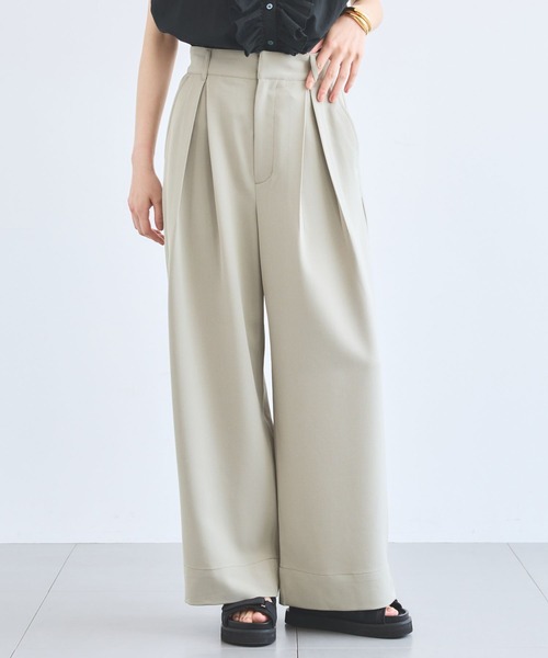 BARNYARDSTORM(バンヤードストーム)の「BARNYARDSTORM / UVカットキレイめパンツ / JAPAN FABRIC【UVカット】(その他パンツ・レディース・ホワイト/ベージュ/ブラウン・S/M)」の12枚目の写真