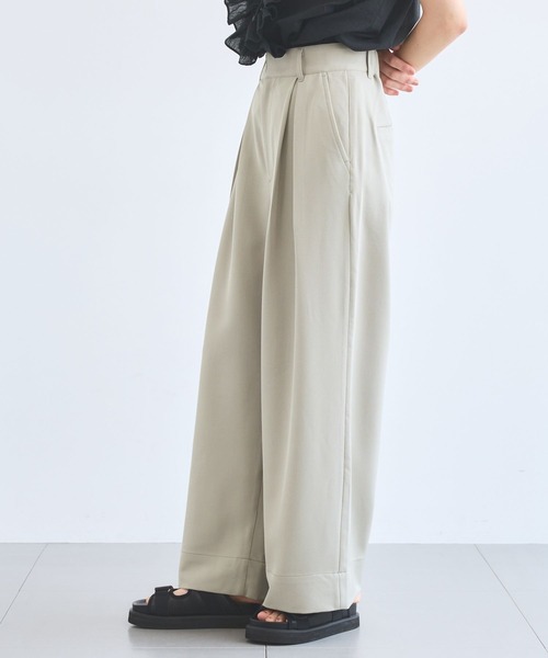 BARNYARDSTORM(バンヤードストーム)の「BARNYARDSTORM / UVカットキレイめパンツ / JAPAN FABRIC【UVカット】(その他パンツ・レディース・ホワイト/ベージュ/ブラウン・S/M)」の13枚目の写真