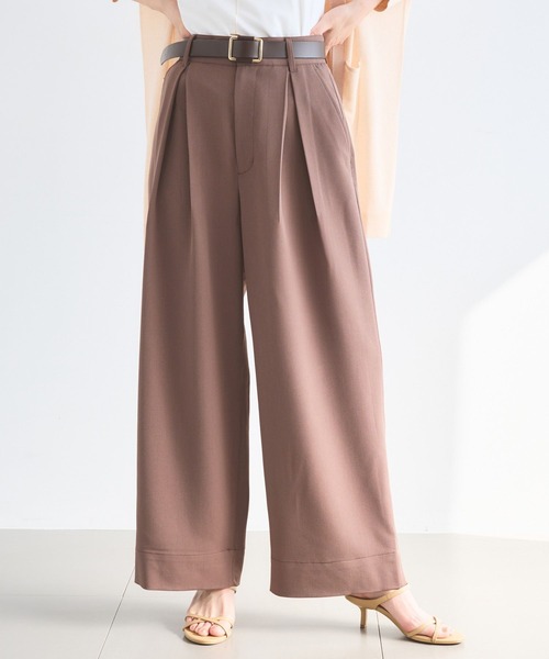 BARNYARDSTORM(バンヤードストーム)の「BARNYARDSTORM / UVカットキレイめパンツ / JAPAN FABRIC【UVカット】(その他パンツ・レディース・ホワイト/ベージュ/ブラウン・S/M)」の16枚目の写真