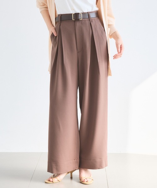 BARNYARDSTORM(バンヤードストーム)の「BARNYARDSTORM / UVカットキレイめパンツ / JAPAN FABRIC【UVカット】(その他パンツ・レディース・ホワイト/ベージュ/ブラウン・S/M)」の17枚目の写真