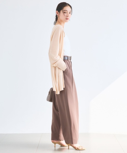 BARNYARDSTORM(バンヤードストーム)の「BARNYARDSTORM / UVカットキレイめパンツ / JAPAN FABRIC【UVカット】(その他パンツ・レディース・ホワイト/ベージュ/ブラウン・S/M)」の20枚目の写真