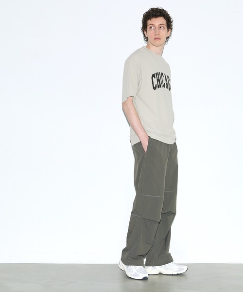 coca(coca)(コカ)の「ライトエンボスプリント半袖Tシャツ(Tシャツ/カットソー・メンズ・ライトグレー/ブラック・L/XL/M)」の7枚目の写真