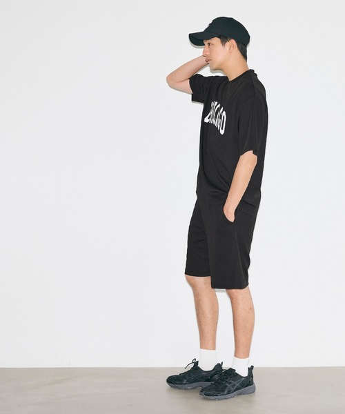 coca(coca)(コカ)の「ライトエンボスプリント半袖Tシャツ(Tシャツ/カットソー・メンズ・ライトグレー/ブラック・L/XL/M)」の9枚目の写真