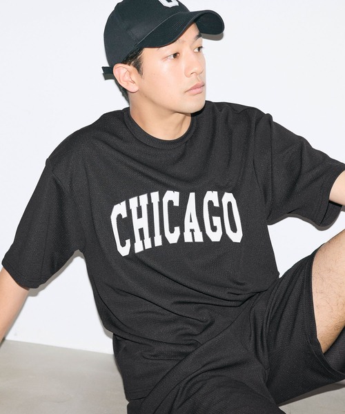 coca(coca)(コカ)の「ライトエンボスプリント半袖Tシャツ(Tシャツ/カットソー・メンズ・ライトグレー/ブラック・L/XL/M)」の12枚目の写真