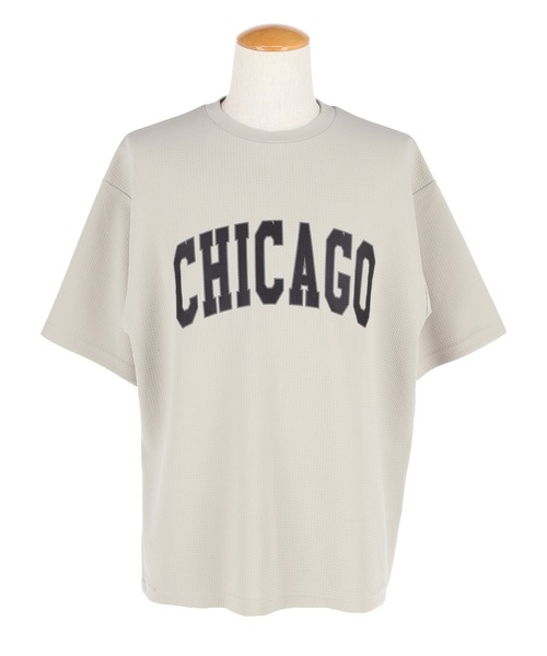 coca(coca)(コカ)の「ライトエンボスプリント半袖Tシャツ(Tシャツ/カットソー・メンズ・ライトグレー/ブラック・L/XL/M)」の15枚目の写真