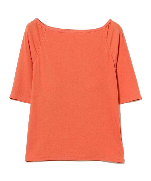 Demi-Luxe BEAMS(デミルクス ビームス)の「コットン キュプラ カップ付きプルオーバー(Tシャツ/カットソー・レディース・ブラウン/オレンジ・ONE SIZE)」の16枚目の写真