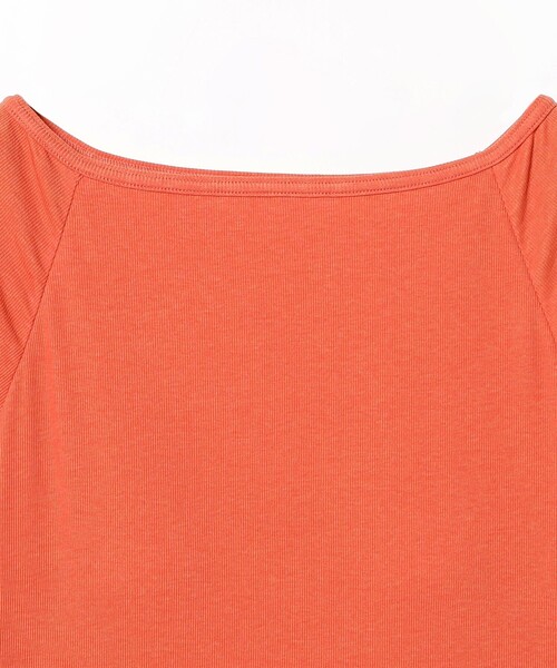 Demi-Luxe BEAMS(デミルクス ビームス)の「コットン キュプラ カップ付きプルオーバー(Tシャツ/カットソー・レディース・ブラウン/オレンジ・ONE SIZE)」の17枚目の写真