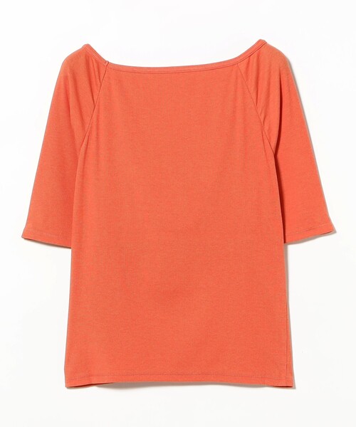 Demi-Luxe BEAMS(デミルクス ビームス)の「コットン キュプラ カップ付きプルオーバー(Tシャツ/カットソー・レディース・ブラウン/オレンジ・ONE SIZE)」の19枚目の写真