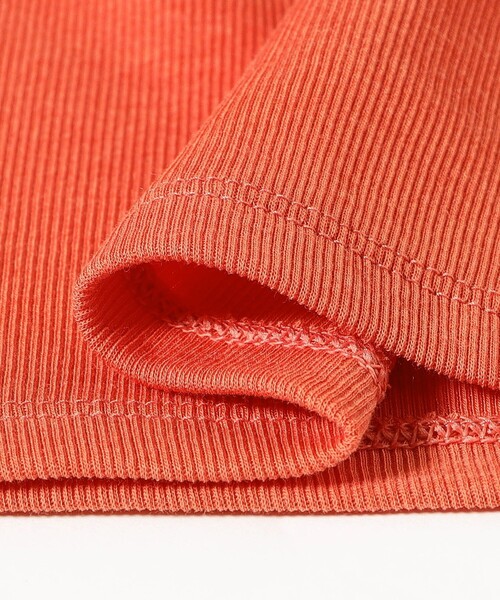 Demi-Luxe BEAMS(デミルクス ビームス)の「コットン キュプラ カップ付きプルオーバー(Tシャツ/カットソー・レディース・ブラウン/オレンジ・ONE SIZE)」の20枚目の写真