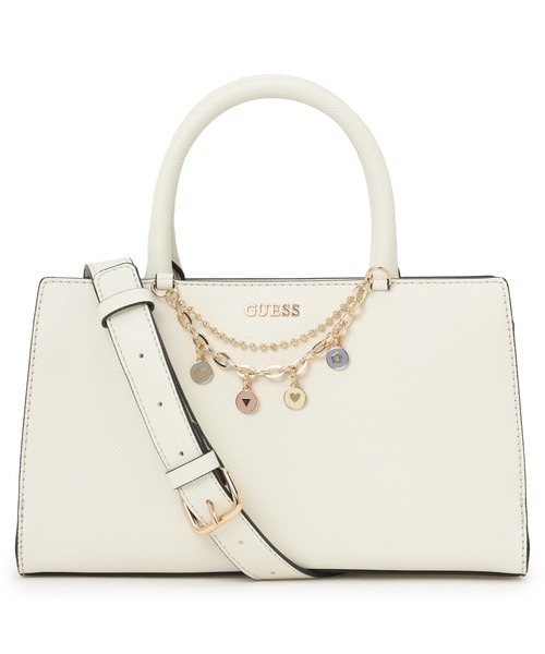 Guess(ゲス)の「KATY Satchel ショルダーバッグ(ショルダーバッグ・レディース・キナリ/ブラック・ONE SIZE)」の2枚目の写真