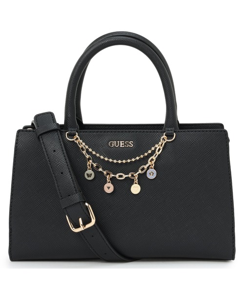 Guess(ゲス)の「KATY Satchel ショルダーバッグ(ショルダーバッグ・レディース・キナリ/ブラック・ONE SIZE)」の1枚目の写真