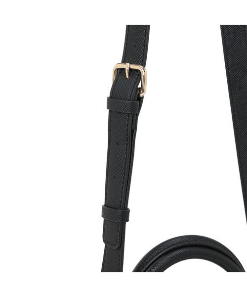 Guess(ゲス)の「KATY Satchel ショルダーバッグ(ショルダーバッグ・レディース・キナリ/ブラック・ONE SIZE)」の6枚目の写真