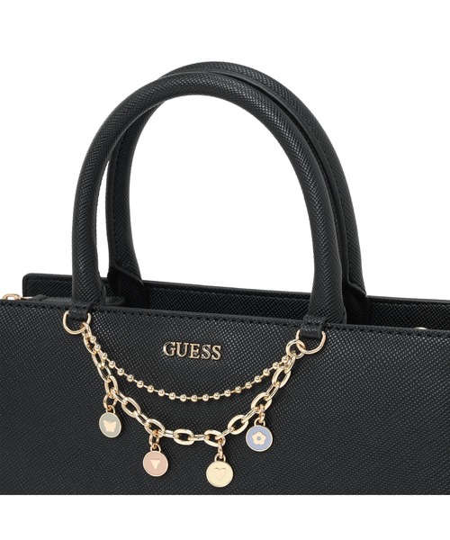 Guess(ゲス)の「KATY Satchel ショルダーバッグ(ショルダーバッグ・レディース・キナリ/ブラック・ONE SIZE)」の7枚目の写真