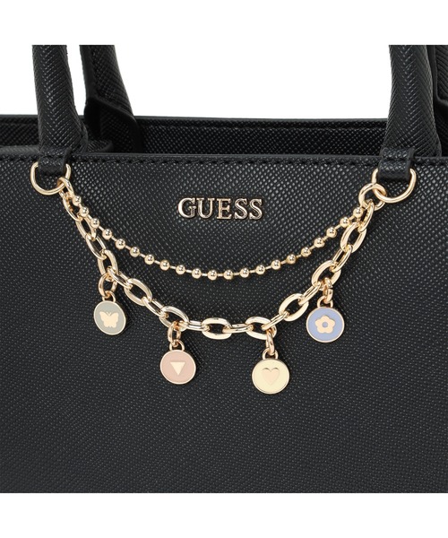 Guess(ゲス)の「KATY Satchel ショルダーバッグ(ショルダーバッグ・レディース・キナリ/ブラック・ONE SIZE)」の8枚目の写真