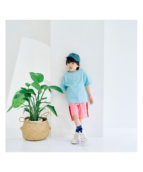 LYKKE（リッケ）の「ロゴプリント半袖Ｔシャツ（Tシャツ/カットソー・キッズ・グリーン/ライトブルー/ブラック・150/90/100/110/120/130/140）」の11枚目の写真