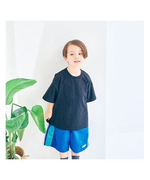 LYKKE（リッケ）の「ロゴプリント半袖Ｔシャツ（Tシャツ/カットソー・キッズ・グリーン/ライトブルー/ブラック・150/90/100/110/120/130/140）」の15枚目の写真