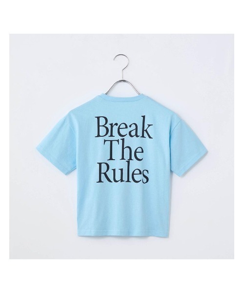 LYKKE（リッケ）の「ロゴプリント半袖Ｔシャツ（Tシャツ/カットソー・キッズ・グリーン/ライトブルー/ブラック・150/90/100/110/120/130/140）」の10枚目の写真