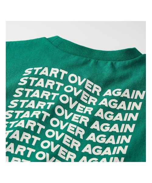 LYKKE（リッケ）の「ロゴプリント半袖Ｔシャツ（Tシャツ/カットソー・キッズ・グリーン/ライトブルー/ブラック・150/90/100/110/120/130/140）」の16枚目の写真