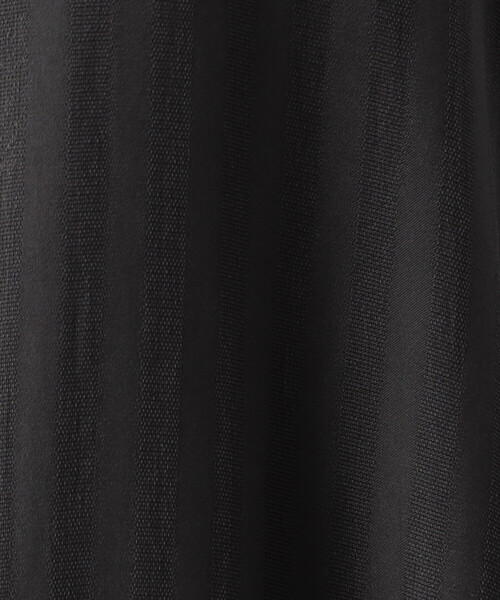 Gabardine K.T(ギャバジンケーティー)の「【セットアップ対応】シアーストライプ ドルマンブラウス(シャツ/ブラウス・レディース・チャコール・5号)」の16枚目の写真