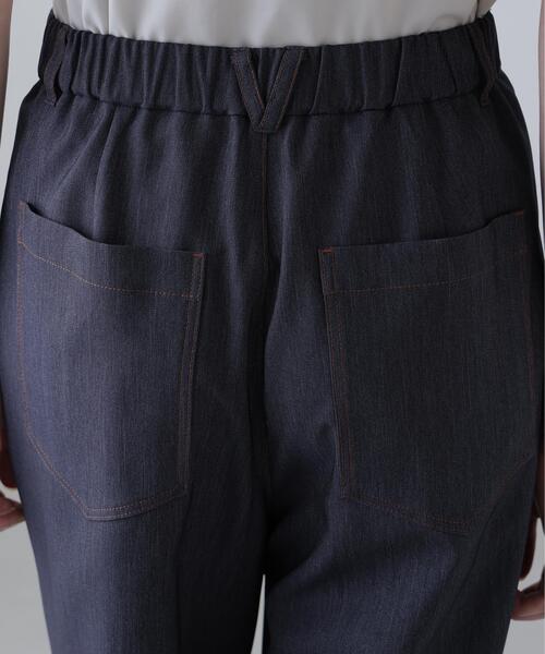 ADORE(アドーア)の「◆テクニカルデニムパンツ(デニムパンツ・レディース・ネイビー・36/38)」の4枚目の写真