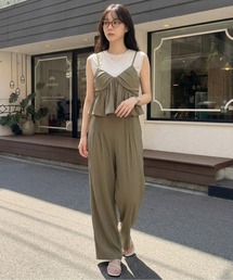 ビスチェ&ワイドパンツ セットアップ