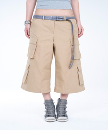 DEPC（デプク）の「HALF CARGO PANTS - BEIGE（その他パンツ）」