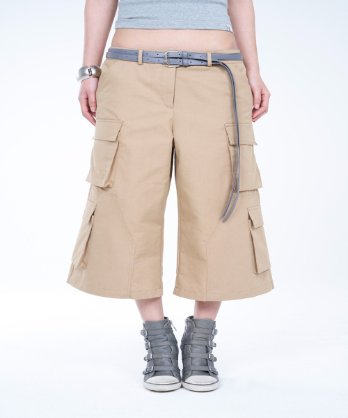 DEPC(デプク)の「HALF CARGO PANTS - BEIGE(その他パンツ・レディース・その他・FREE)」の1枚目の写真