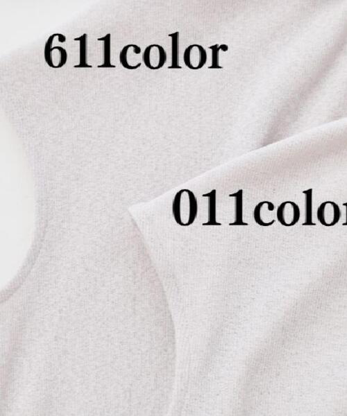 COUP DE CHANCE（クードシャンス）の「【手洗い可／日本製】ギャザーデザインプルオーバー（Tシャツ/カットソー・レディース・レンガ/ネイビー/ライトグレー系5/ライトグレー・38/34）」の21枚目の写真