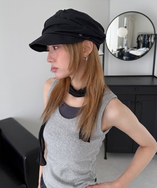 4INT.（フォイント）の「ラウンド ニュアンス ピアス / ステンレス (金属アレルギー対応)（ピアス（両耳用）・レディース・シルバー・FREE）」の2枚目の写真