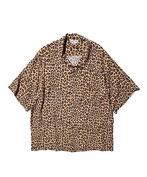 DEL MAR sportswear(デルマースポーツウェア)の「DEL MAR sportswear / 60S BOWLING SHIRT(シャツ/ブラウス・メンズ・レオパード/ブラック・SMALL/MEDIUM/LARGE)」の1枚目の写真
