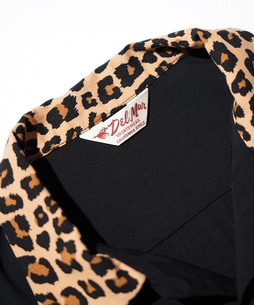 DEL MAR sportswear(デルマースポーツウェア)の「DEL MAR sportswear / 60S BOWLING SHIRT(シャツ/ブラウス・メンズ・レオパード/ブラック・SMALL/MEDIUM/LARGE)」の12枚目の写真