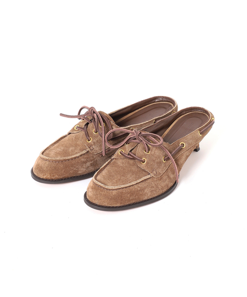 journal standard L'essage(ジャーナルスタンダードレサージュ)の「JANE SMITH/ジェーンスミス 3 EYELET MOCCASIN MULE ミュール(その他シューズ・レディース・ブラック/ブラウン・38/36/37)」の14枚目の写真