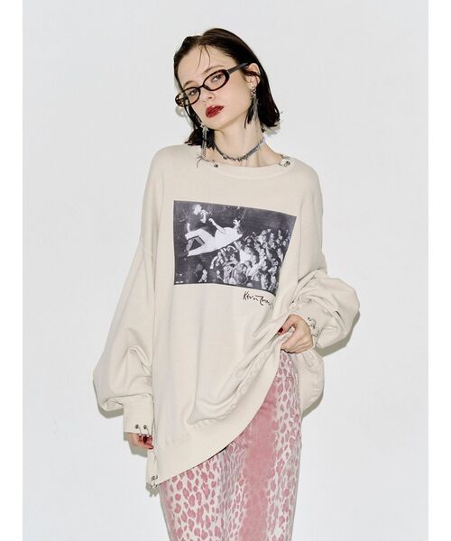 jouetie(ジュエティ)の「ストレートスリムパンツ(その他パンツ・レディース・ピンク/ブラック/ブラウン・MEDIUM/SMALL)」の7枚目の写真